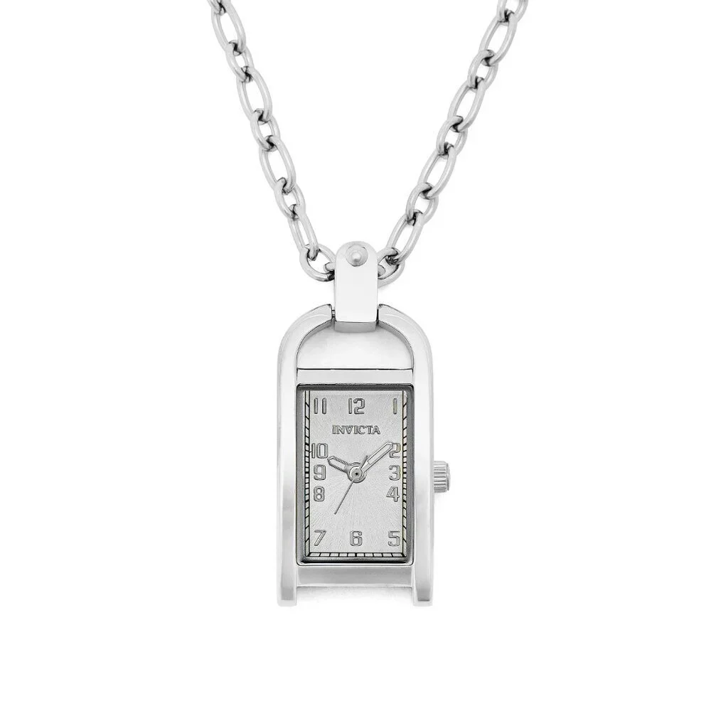 Invicta Mini Angel Women's Necklace Watch - 17.5mm, Silver (49934)